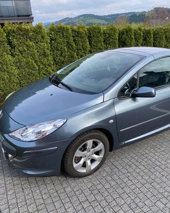 Peugeot 307 CC cena 14000 przebieg: 192235, rok produkcji 2007 z Barlinek małe 172